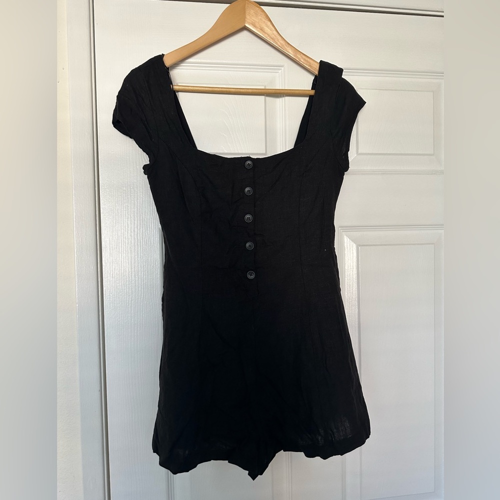 NWOT Princess Polly black romper